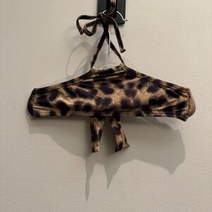 Leopard Print  Crop Top Kids 2T